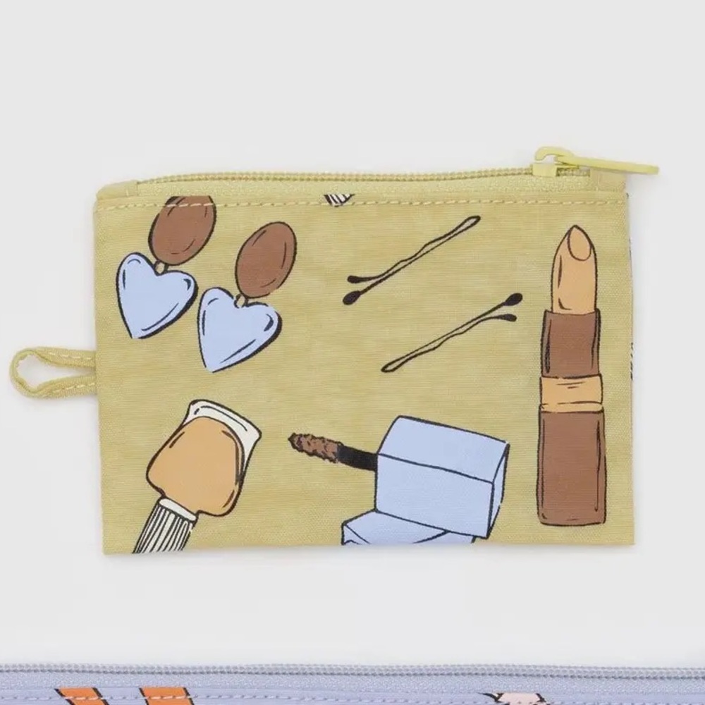 BAGGU Yellow Makeup Small Pouch